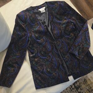 Elegant Paisley Women's Jacket